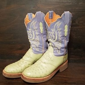Lucchese Ostrich Boots